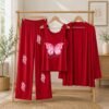 Red Rose Night Suit